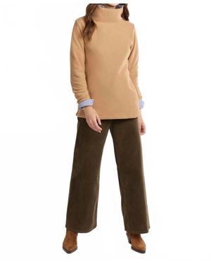 Dudley Stephens Cobble Hill Turtleneck Tunic - Natural