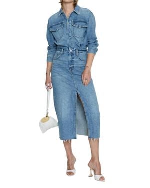 Pistola Amira Midi Dress - Blue