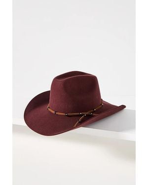 San Diego Hat Jean Wool Rancher - Red