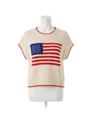Z Supply Sleeveless Patriot Sweater - Gray