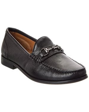 Donald J Pliner Nickolas Leather Loafer - Black