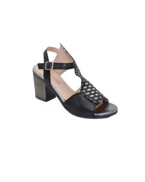 Eric Michael Madrid Heeled Sandals - Black