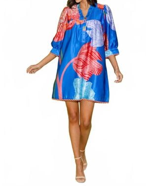 Alden Adair Lori Dress - Blue