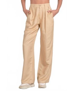 Elan Meadow Straight Leg Pants - Natural