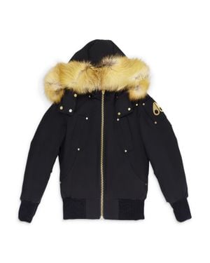 Moose Knuckles Sainte Flavie Bomber Jacket - Blue