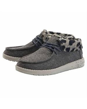 HEYDUDE Britt Ankle Shoes - Black