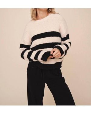 Bella Dahl Drop Shoulder Sweater - Black