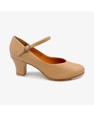 So Danca Tiffany 2" Heel Tap Performance Shoe - Metallic