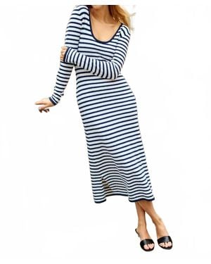 Ciao Lucia Sabine Midi Dress - Blue