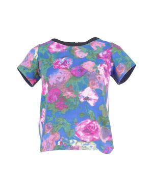 Sandro Cut-Out T-Shirt - Blue