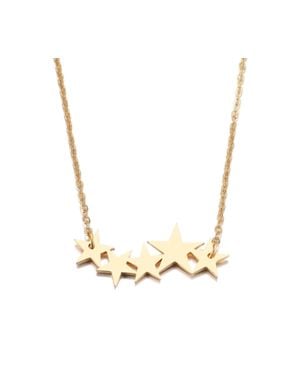 Harper & Jewels Celestial Star Cluster Necklace - Metallic