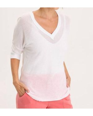 XCVI Mesh Fira Pullover - White