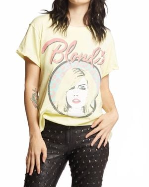 Recycled Karma Retro Blondie Tee - White