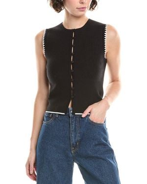 Madewell Crewneck Sweater Tank - Black