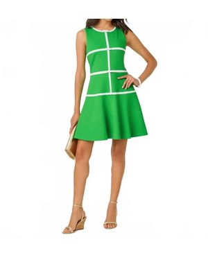 Lilly Pulitzer Clancie Fit-And-Flare Dress - Green