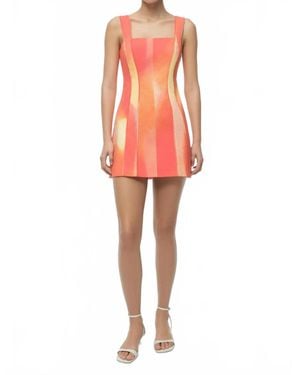 Jonathan Simkhai Calyx Mini Dress - Red