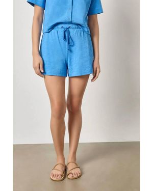 Lilla P Elastic Waist Drawcord Short - Blue