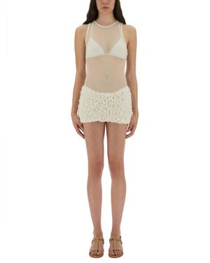 Selia Richwood Mini "Poncik" Dress - Natural
