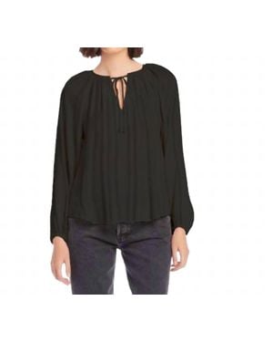 Fifteen Twenty Joplin Peasant Blouse - Black