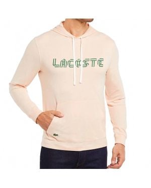 Lacoste Long Sleeve Logo Sweatshirt - Natural
