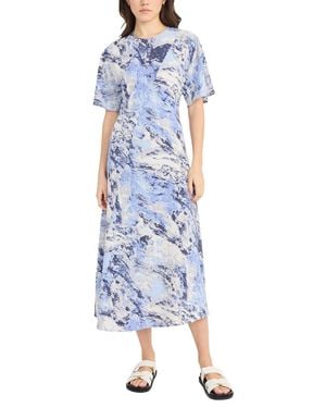 Luxely Midi Dress - Blue
