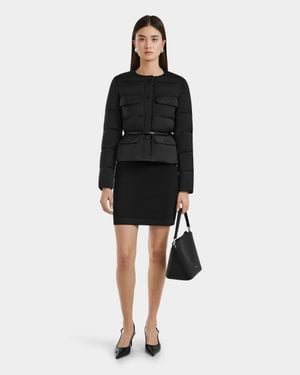 Rudsak Francesca Quilted Light Down Jacket - Black
