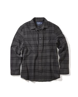 Grayers Jaspe Midweight Flannel Shirt - Gray