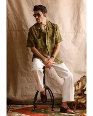 East Harbour Surplus Miami Camp Shirt - Brown