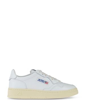 Autry Medalist Low Ll15 Leather Sneakers - White