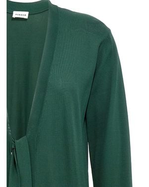 P.A.R.O.S.H. P. A.R. O.S. H. Viscose Cardigan - Green