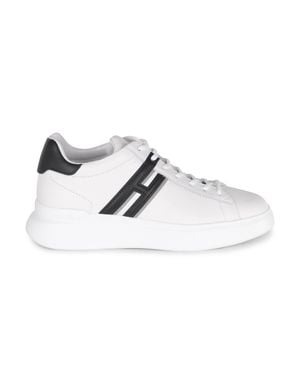 Hogan H580 Allacciato H Profilo Sneakers - White