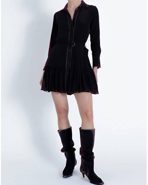 Karina Grimaldi Alexis Chain Mini Dress - Black