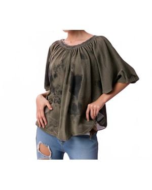 Tough Luv Boho Victorian Acid Washed - Black