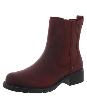 Clarks Orinoco Club Leather Pull On Ankle Boots in Brown Lyst