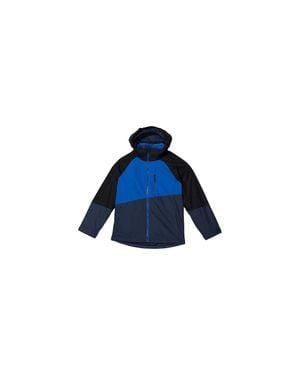 L.L. Bean Ll Bean Kids Fleece Lined Color Block Jacket - Blue