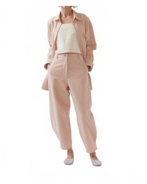 Foemina Edith Epitomise Relaxed Pant - Natural