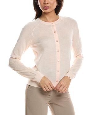 BOSS Fonami Wool Cardigan - Natural