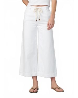 Joe's Jeans Addison Wide Leg Pant - White
