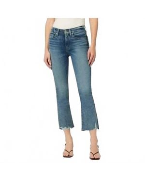 Hudson Jeans Barbara High Waist Bootcut Crop Jeans - Blue