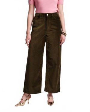 Frances Valentine Ace Velvet Pant - Black