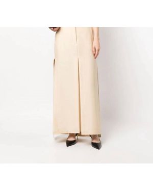 Lanvin V-Neck Back Tank Top - Natural
