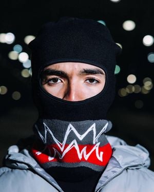 Sprayground Sewn Shut Ski Mask - Blue