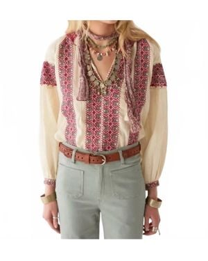MAISON HOTEL Dion Blouse - Red