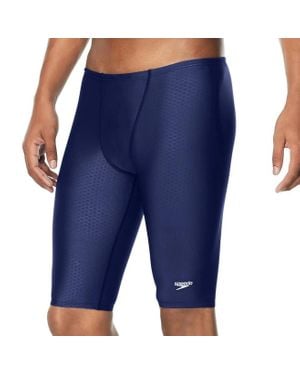 Speedo Hex Heat Jammer Performance Racing Suit Swimwear Srt281 - Blue