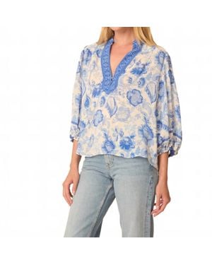 Gilner Farrar Bethany Blouse - Blue