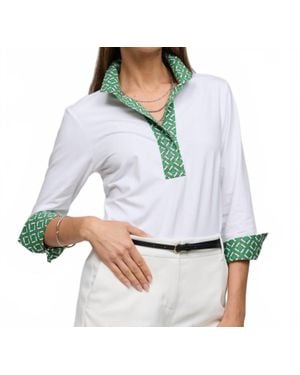 Hinson Wu Long Sleeve Ainsley Top - White
