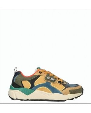 Colmar Garner Zoom Mesh Panel Sneakers - Blue