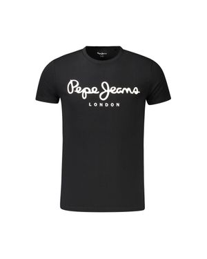 Pepe Jeans Cotton T-Shirt - Black