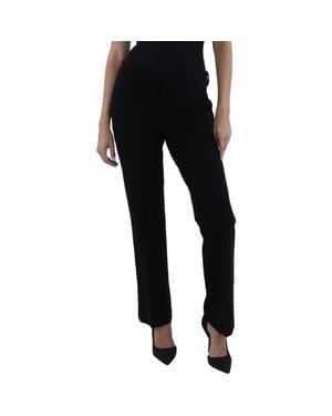 Liverpool Jeans Company Mid-Rise Office Flared Pants - Black