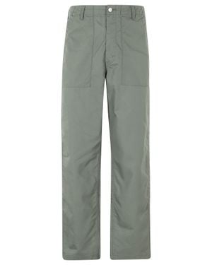 Edwin Baker Front Back Cargo Pockets Cotton-Blend Pants - Gray